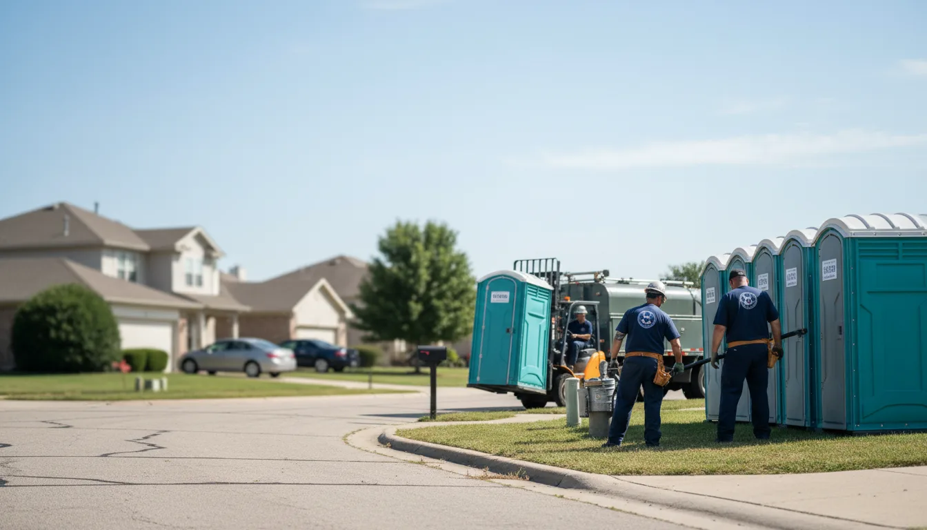 Porta Potty Rental in Newalla, OK near me